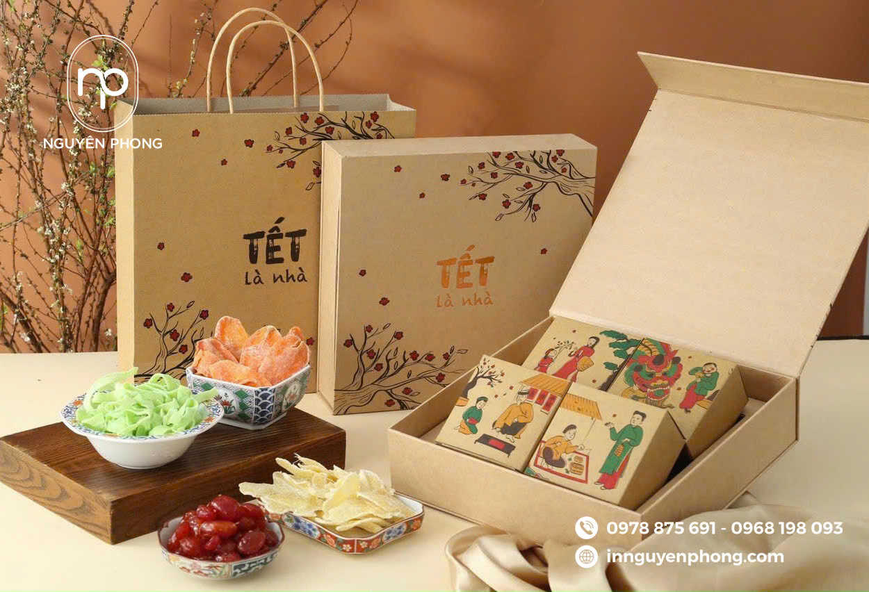 mẫu thiết kế túi giấy đẹp 